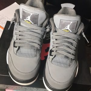 Air Jordan 4 Retro (GS) Cool Greys